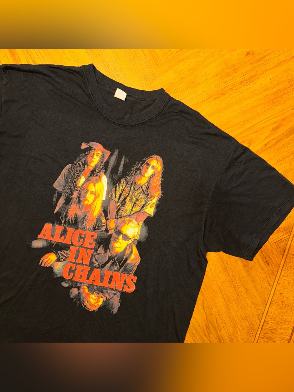 Alice In Chains Tshirt Size XL Black Pants Photo Tee Grunge